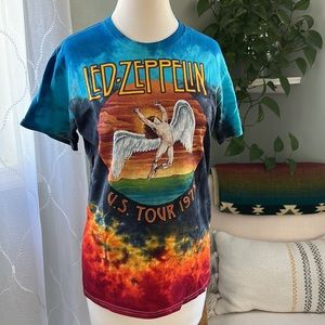 UO • Led Zeppelin Tie Dye Band T-Shirt
